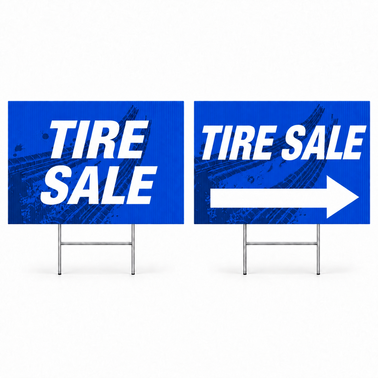 Lawn Stake Signs (Set of 12)
